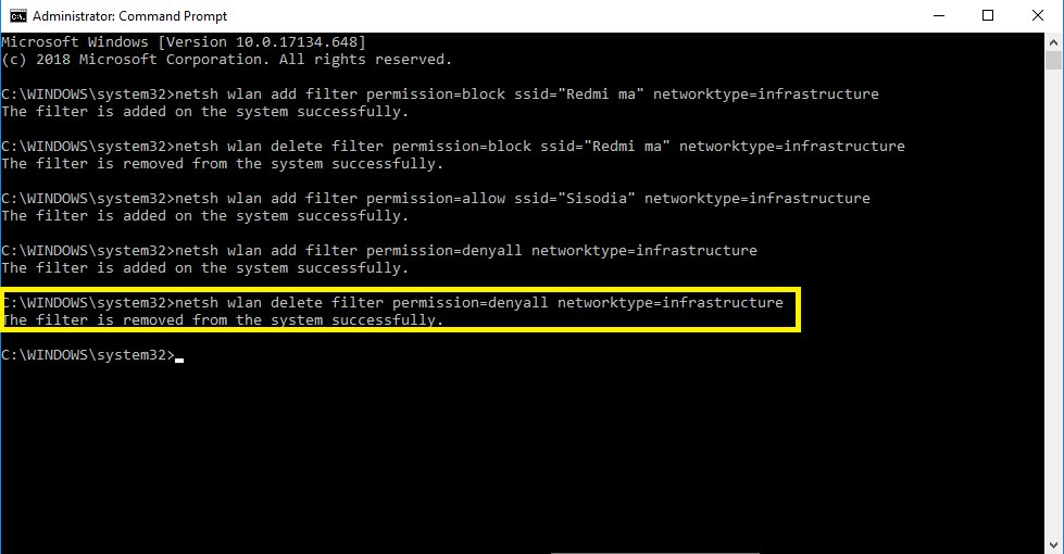 Add A Wireless Network To Whitelist-2