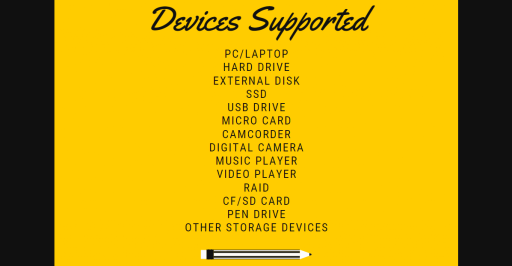 Devices Supported