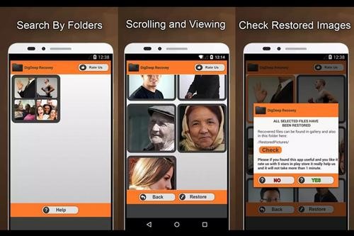 DigDeep Image Recovery
