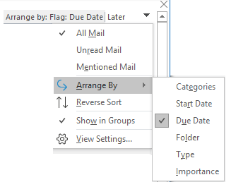 How To Modify The To-Do Pane -1