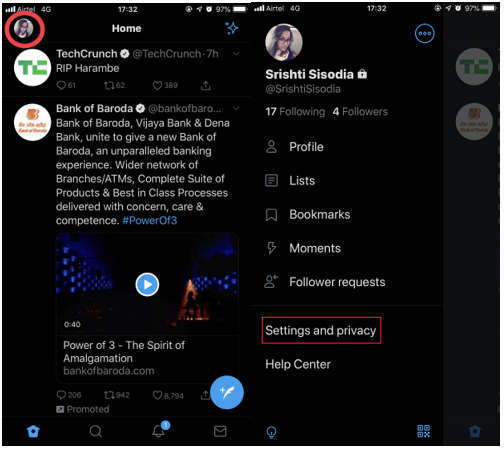 How To Unfollow Someone From The Following List
