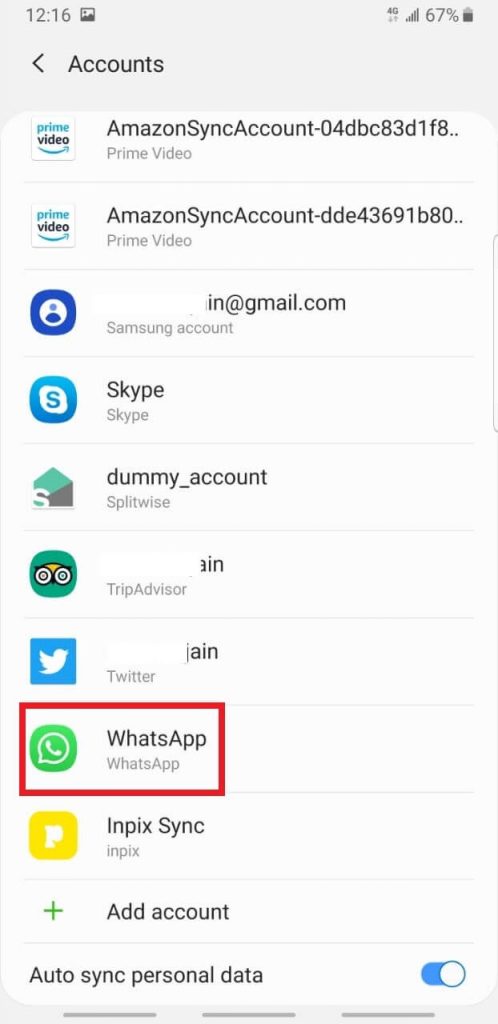 How to sync WhatsApp with contact numbers - 2