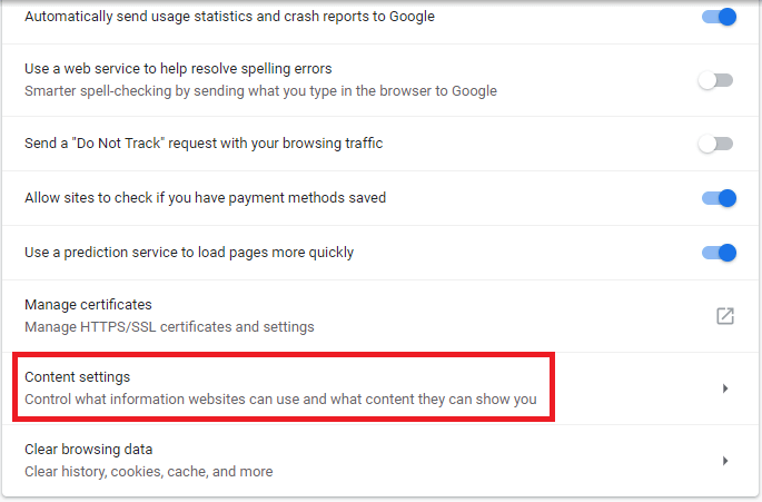 Settings Tab step-3