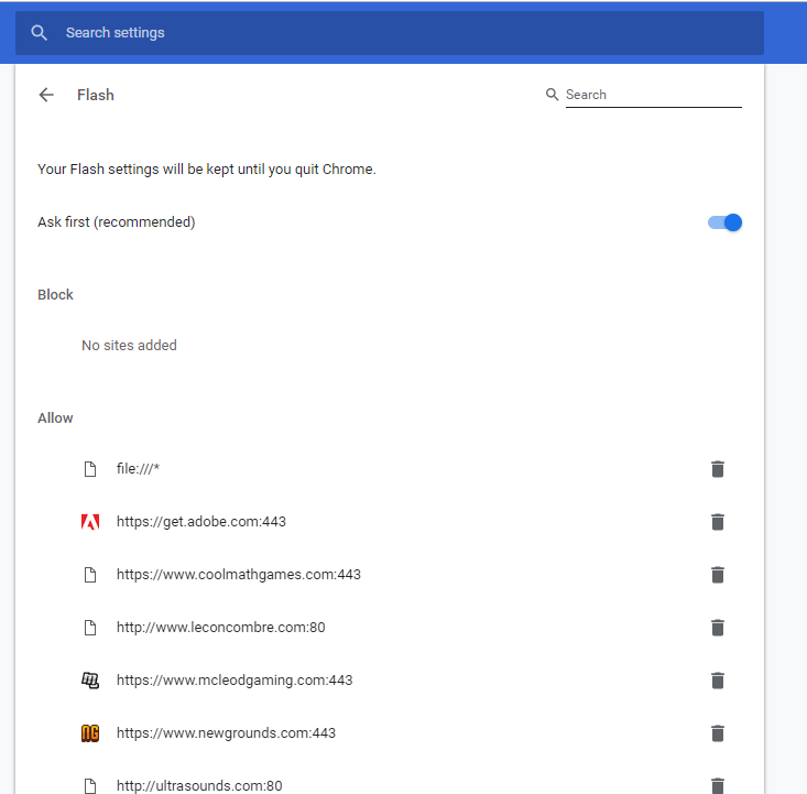 Settings Tab step-4