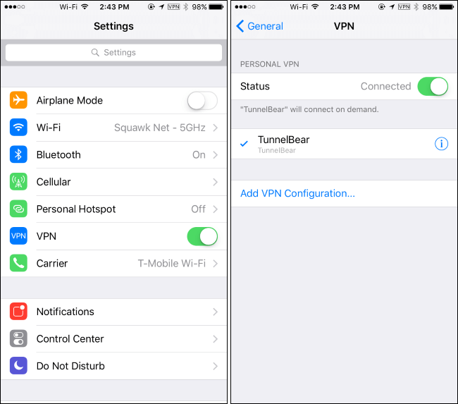 Setup A VPN service -2