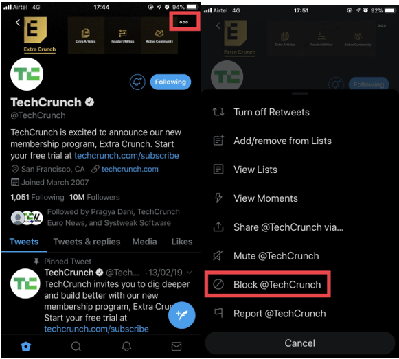 Steps To Block Someone From Their Profile Page-2