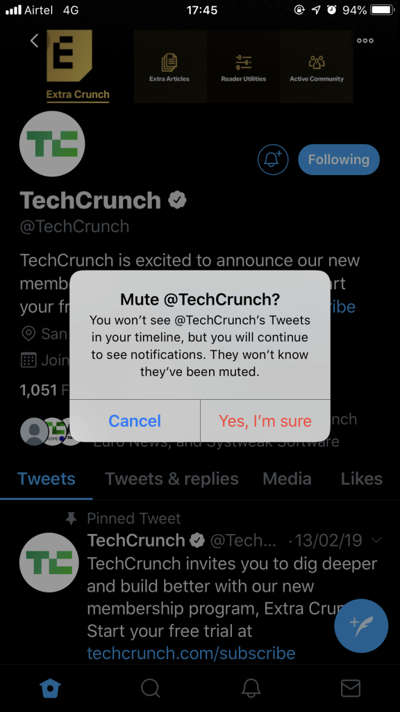 Steps To Mute From Profile-3