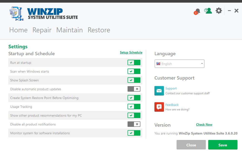 instal the new WinZip System Utilities Suite 3.19.0.80
