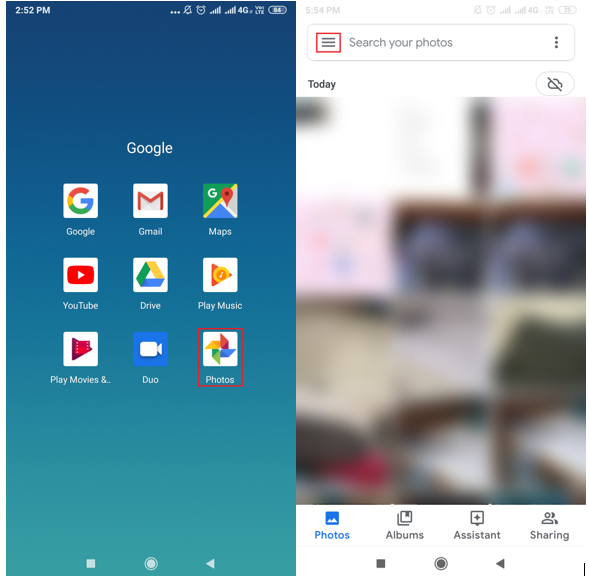 google photos app