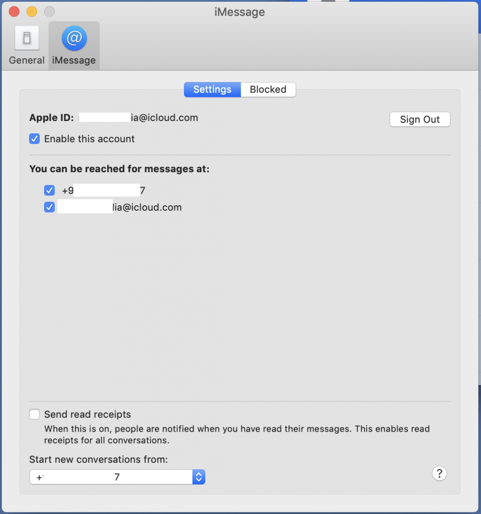how to set up imessage on macbook