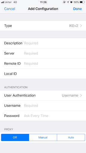 manually on ios -2