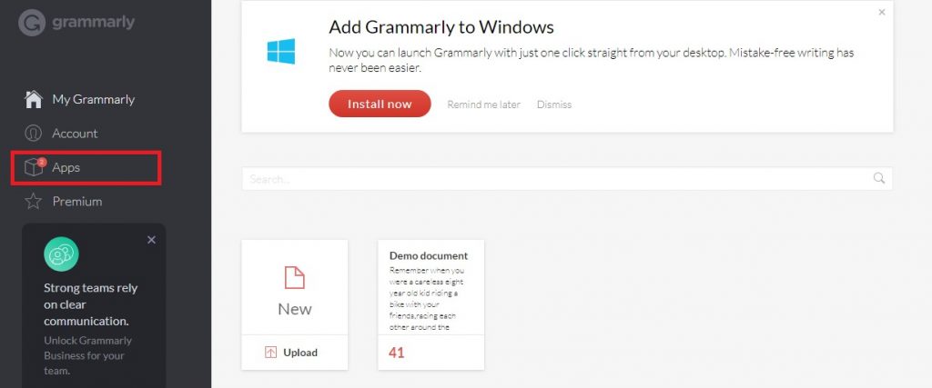 how to add grammarly to word toolbar