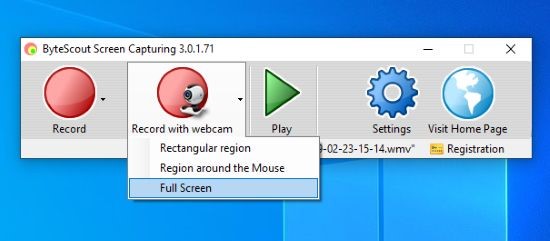 screen video capture windows 10