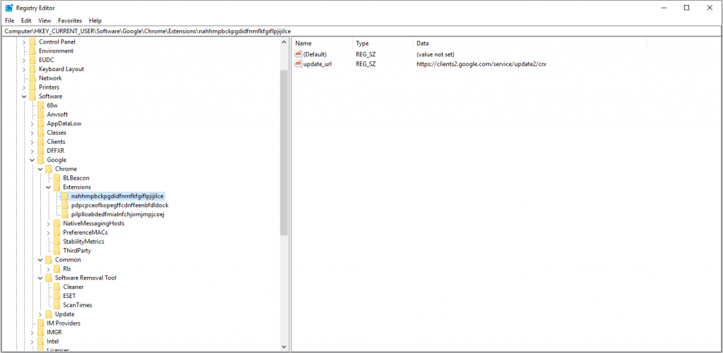 Clean in Registry Editor-1