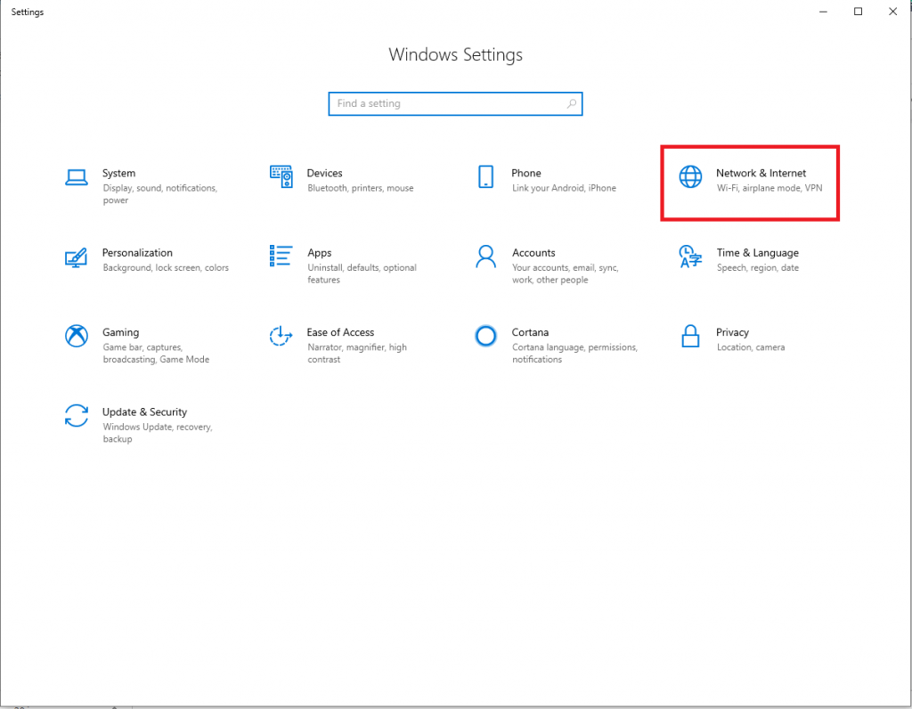 Evaluate Proxy Settings