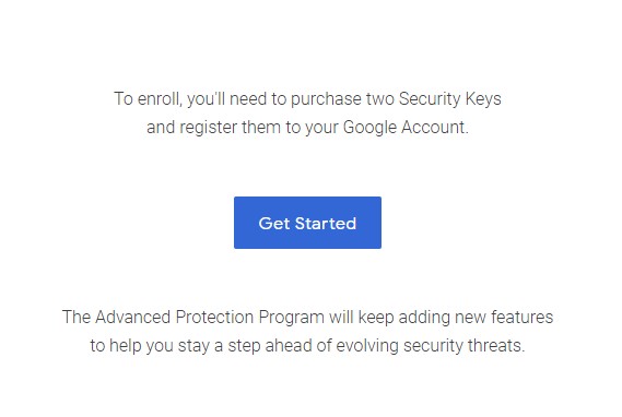 Google Advanced Protection