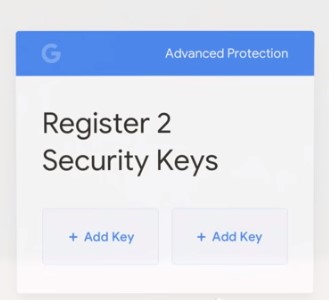 Google Advanced Protection key