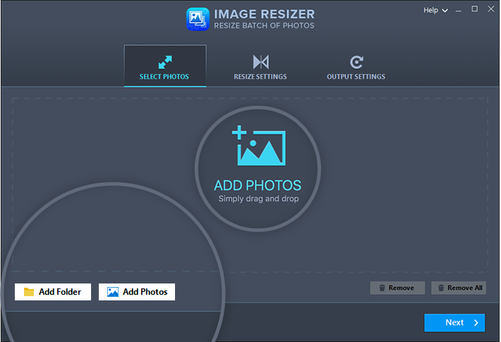 How Image Resizer works
