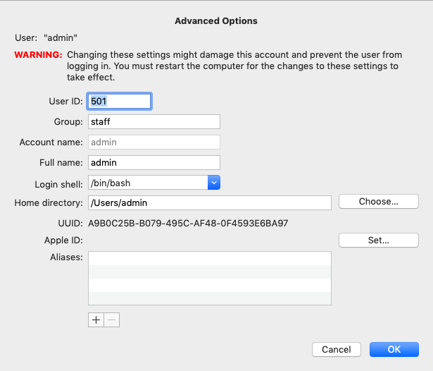 How To Change the Login Shell-5