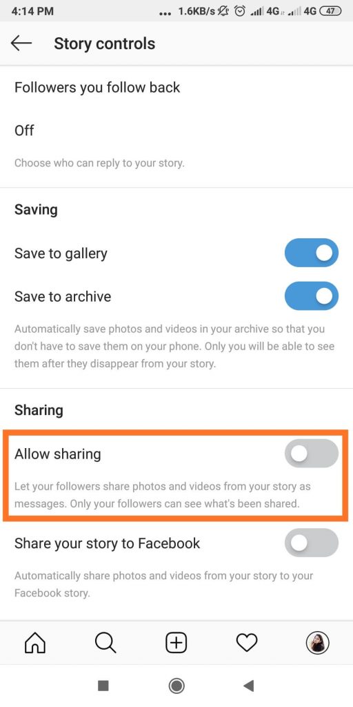 How To Prevent People From Sharing Your Instagram Stories-3