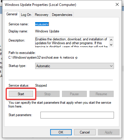 Method 2 Fix Windows Update Service File-2