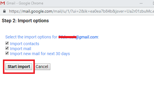 Migrate Emails from your Old Gmail Account to New one step-5