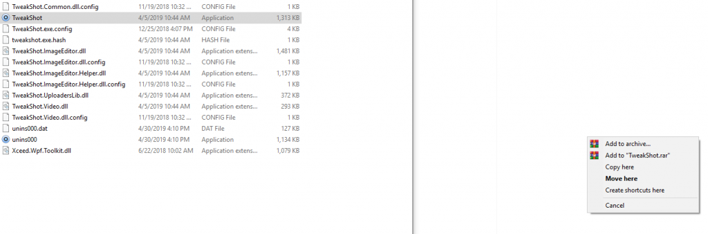 Program folder