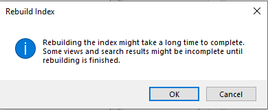 Rebuild Search Index In Windows 10-4