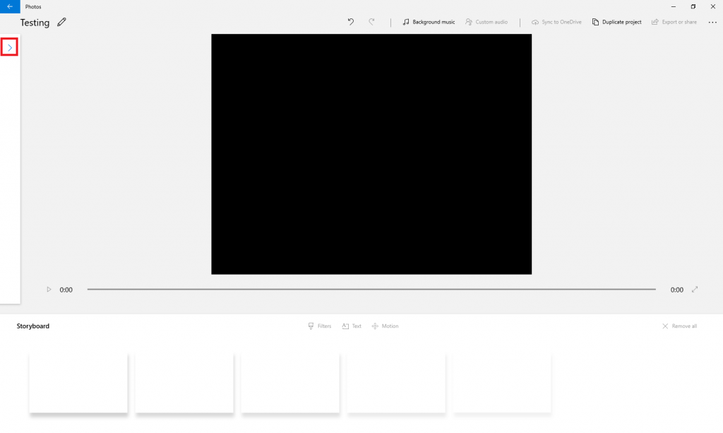 Start A New Video Project step-3