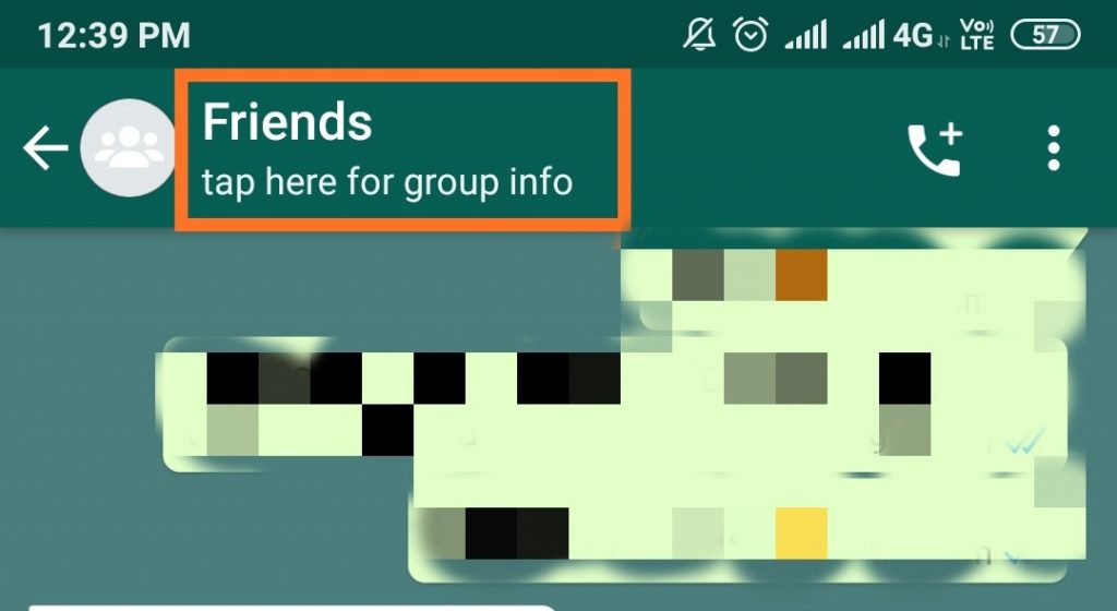 Whatsapp chat