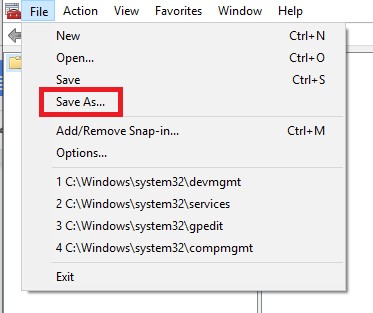Windows policy