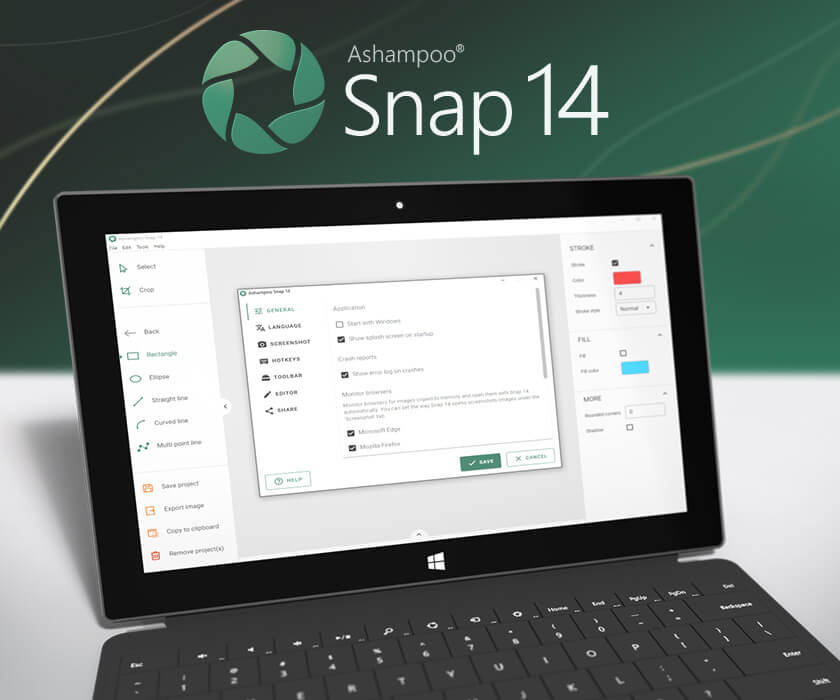 ashampoo snap video capture tool