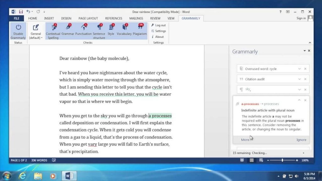 how to add grammarly to microsoft word