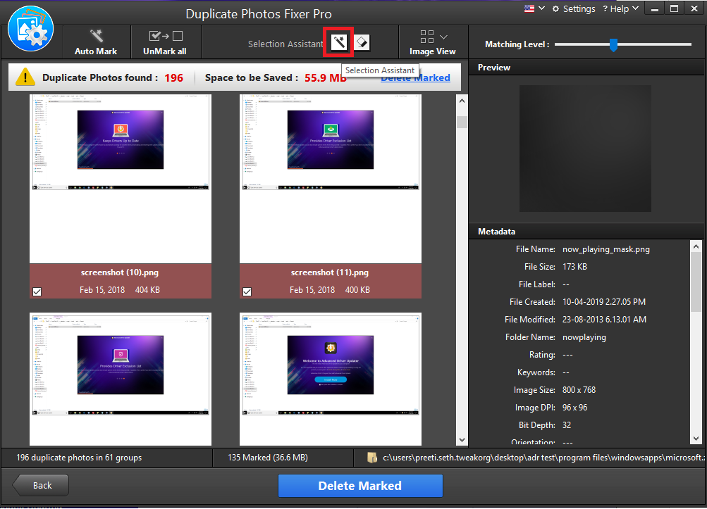 remove duplicate photos