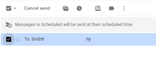 schedule email for later