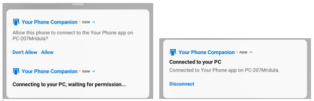 set up Your Phone App on your device on android steps-4