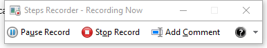 step recorder