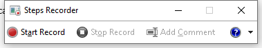 step recorders