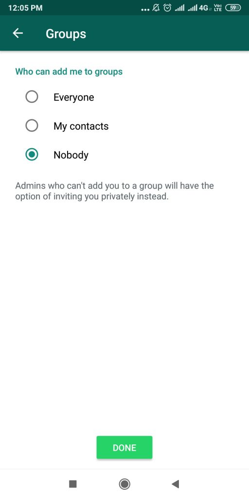 whatsapp group