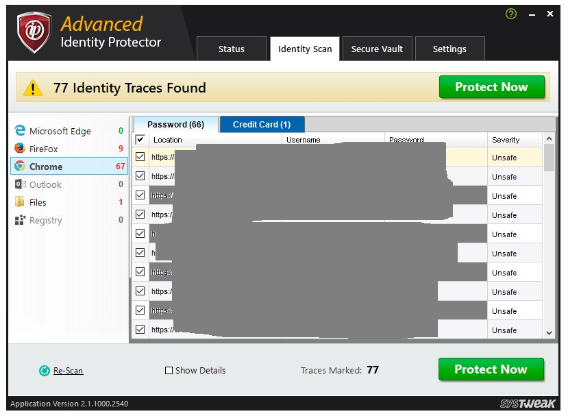 Advance Identity Protector