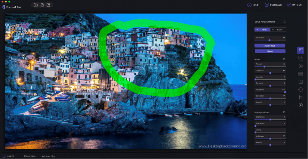 Edge Adjustments