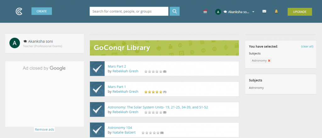 GoConqr