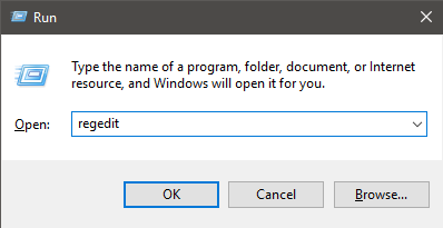 Registry Editor