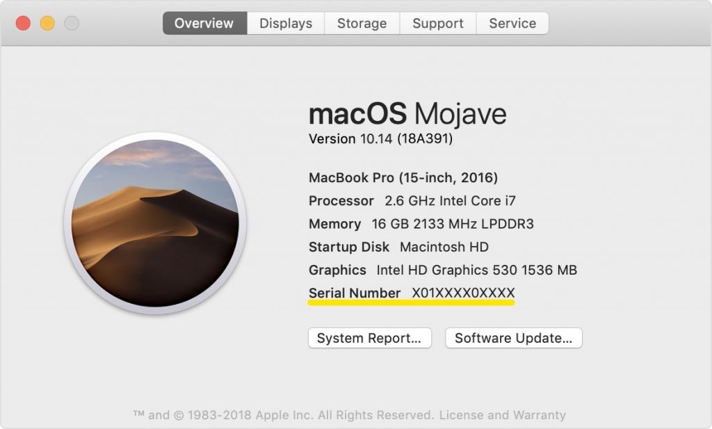 macOS Mojave