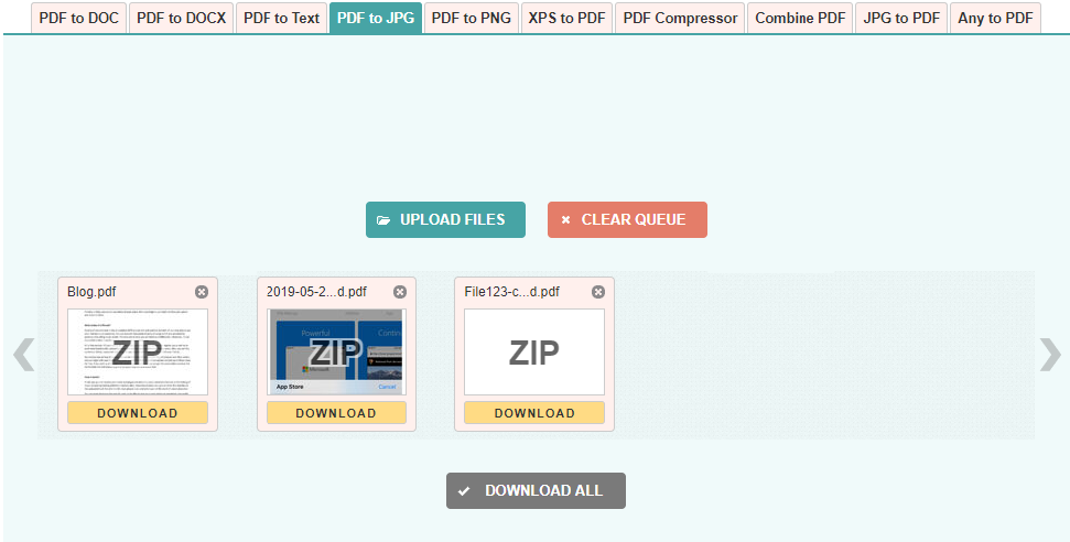 online jpg files to pdf converter