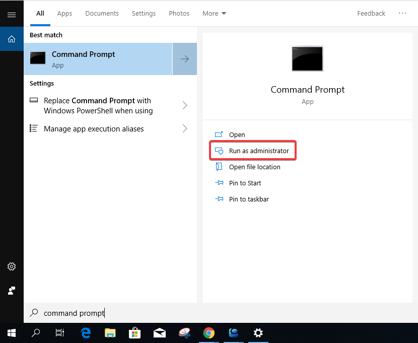 Change Password using Command Prompt