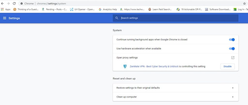 Disable Feature on Browsers