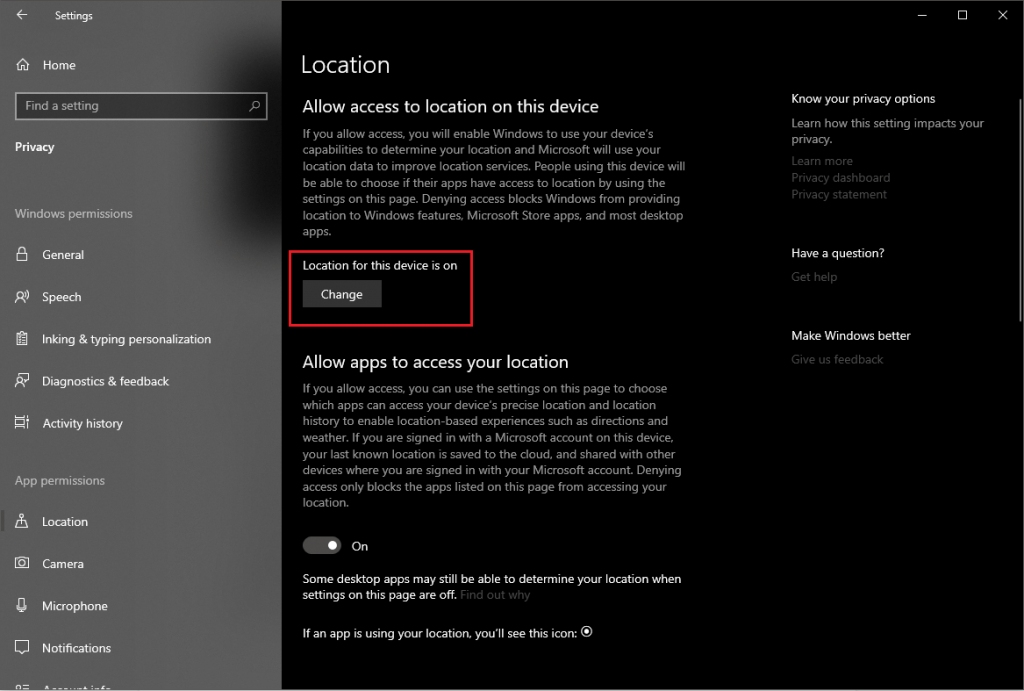 Disable Location Tracking-1