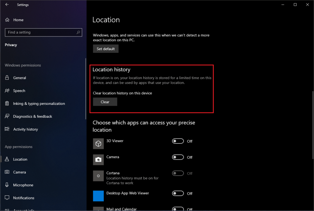 Disable Location Tracking-2