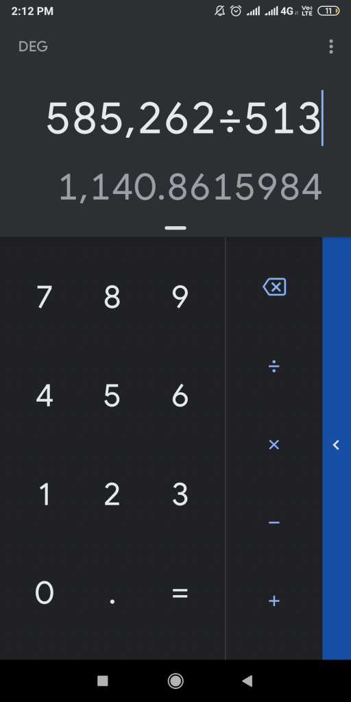 How to enable dark mode in Google Calculator-2